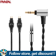FAAEAL Cáp Thay Thế Âm Thanh Nâng Cấp Cáp Tai Nghe Phiên Bản Cân Bằng TRRS 3.5Mm Tiêu Chuẩn/2.5Mm/4.