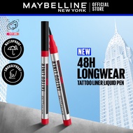 Maybelline Tattoo Liner – 48H Liquid Eyeliner Pen with Waterproof, Smudgeproof & Heatproof Formula f
