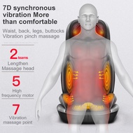 √ (Spot goods)XUTI automatic massage chair mat pad fullbody Portable massage chair cushion chair mas