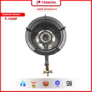 Todachi Kompor Gas Tekanan Tinggi Kompor Mawar Api Besar High Pressure T-10HP