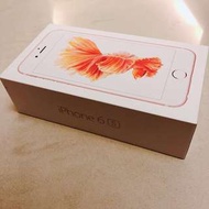 iPhone 6s, rose gold, 16GB empty box 蘋果手機空盒 整人包裝盒
