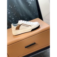 Dsquared2—d2 รองเท้ากีฬาลําลอง ส้นแบน สําหรับผู้ชาย