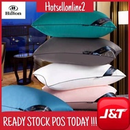 HOT_1Kg/1000g Hilton Sleeping Pillow Viral Bantal Tidur Bantal Hotel