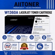 W1360A TONER CARTRIDGE / HP 136A LASER TONER CARTRIDGE