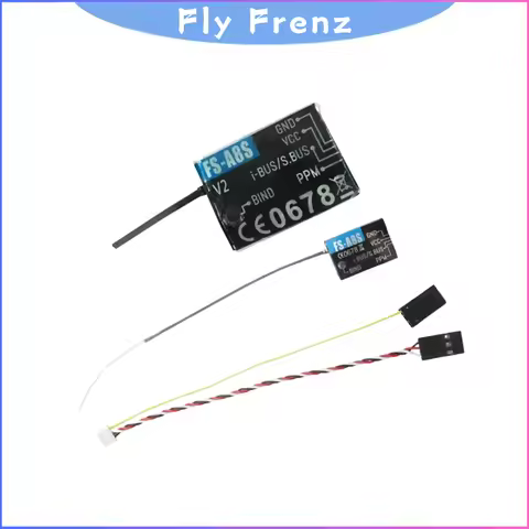 Flysky FS-A8S 2.4GHz 8CH Mini RX PPM/i-BUS/SBUS Output Micro Receiver for RC Quad & FPV Racing FS-i6