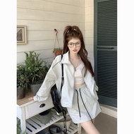 Women's Set 2 Piece SunscreenJacket & Short Skirt – Active Sports Style