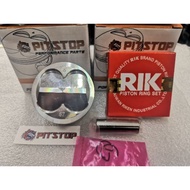 Y15ZR /FZ150 PISTON FORGEN DOME 57MM PISTON SET
