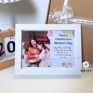 Set of photo frames for mothers, gifts for aunts, photo frames for March 8, meaningful October 20th 