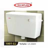 TECHPLAS LOW LEVEL CISTERN SET (TOILET WATER TANGKI / FLUSH TANGKI) HIGH QUALITY TOILET FLUSH TANGKI