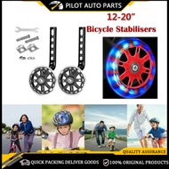 1pair Bike Training wheel 12-20 inch Roda Tepi Bike Stabilisers Cycling Training Wheels