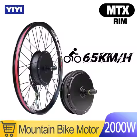 MTX 48V52V 2000W Ebike Motor Wheel 20in-29in 700C Mountain Bike Parts 65KM/H мотор колесо для велоси