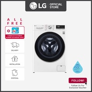 [Bulky] LG FV1409H3W 9kg Washer + 6kg Dryer AI Direct Drive Front Load Combo + Free 5 Boxes of Fiji Power Laundry Detergent Sheet + Free Installation + Free Delivery + Free Disposal