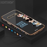 （Lokal Ready）Hontinga Softcase Case Casing hp Samsung Galaxy S10 Plus S10+ S20 FE S20 Ultra S21 S22 