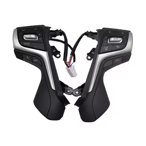 Car Steering Wheel Buttons Cruise Control Switch Accessories For Toyota Lander Cruiser 2016- For Lan