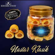 Krisma Food Nastar 350g ( Wijsman Butter ) Nastar Nyonya Nastar Klasik Premium Handmade Cookies