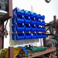 Combo of 10 Hoa An A6 Plastic A6 trays, size 24x15x12cm, specialized in storing screw components and