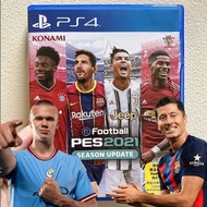 Pes 2021 PS4 PS5 Cassette Pes2021 Playstation PS4 5 eFootball Konami CD Games Football 21 Pes21 Pro Evolution Soccer disc Football 2023 bd New Seal patch Soccer option file messi inter miami Latest winter transfer update January 2024 Jersey Shirt patch