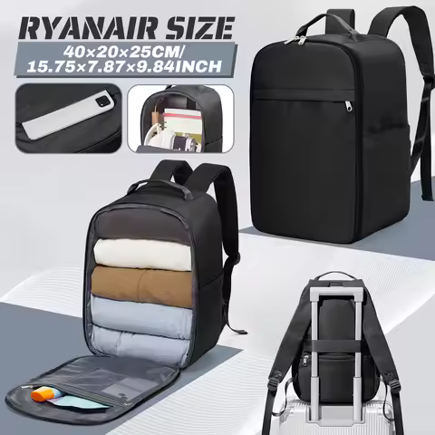 Fits most airlines Personal ltem Standards Cabin Airplane 40x20x25 Travel Backpack，Travel Laptop Bag
