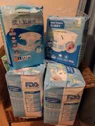 成人紙尿片 L碼 10片裝 5包片芯2包
