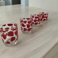 Glass UG-328 (With Pattern) Size 8 Ounces Capacity 224ml (1 Box Has 6 Pieces)