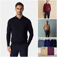 Genuine surplus Men's Merino Wool Polo Shirt from Brooks Brothers Polo T Shirt Men Baju T Shirt Lela