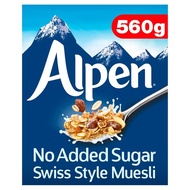 Alpen No Added Sugar Swiss Style Muesli 560g