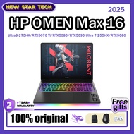 2025 HP OMEN Max 16 HP OMEN Gaming Laptop Ultra9-275HX/RTX5070 Ti/RTX5080/RTX5090 Ultra 7-255HX/RTX5