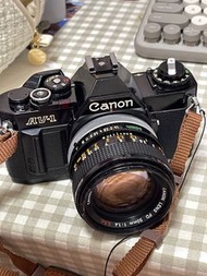 Canon AV1單反菲林相機+ 50mm f/1.4鏡頭
