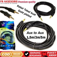 3.5mm male to male Aux cable 3 meters 5m/ 1.5m Gold plated Aux to aux cable