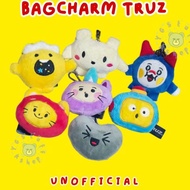 [READY STOCK] BAGCHARM TRUZ - KEYRING TRUZ - CHILLI/RURU/PODONG/WOOPY/BONBON/HIKUN - UNOFFICIAL Term