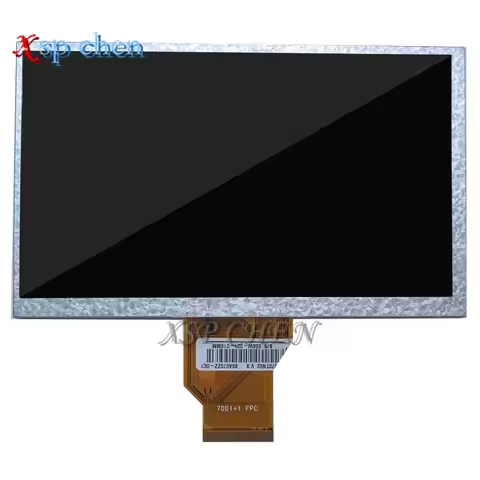 New 7" inch INNOLUX AT070TN92 V.X AT070tn90 V.1 LCD screen 7DD1+1 20000938-00 FPC 800*480 for tablet