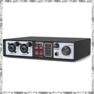[I O J E] Professional 36bit 384kHz Audio Interface 2 in 2 Out Usb Sound Card Recording for Music St
