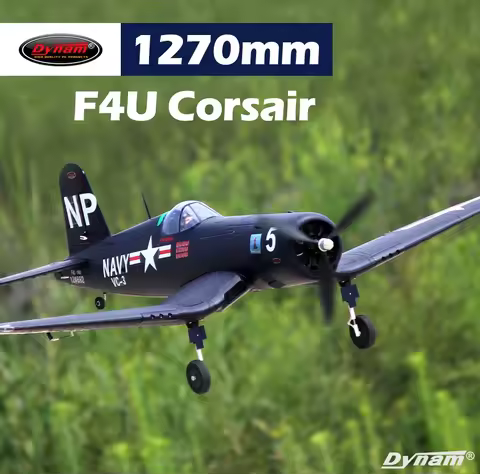 Dynam 5 Channel F4U Corsair 1270mm Warbird PNP DY8953 RC PLANE
