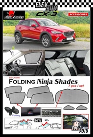Mazda CX-3 CX3 Ninja Shades OEM Magnetic Sunshade