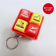 EGPWS Warning Sound Button Keychain | EGPWS Voiced Keychain Bag Pendant with Sound & Light