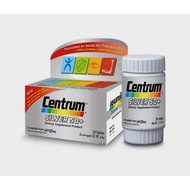 Centrum Silver 50+ (สำหรับคนอายุ 50ปี++) เซนทรัม ซิลเวอร์ 50+ มีวิตามินและเกลือแร่รวม 23 ชนิด จำนวน 
