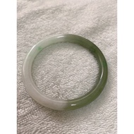 Natural Myanmar Jade untreated Jade bangle A rank size 55cm