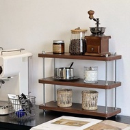 [48H Shipping] New vintage-style storage rack for living room and office, desktop gap organizer, mul