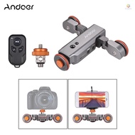 Andoer L4 PRO Motorized Camera Video Dolly with Scale Indication Electric Track Slider Wireless Remo