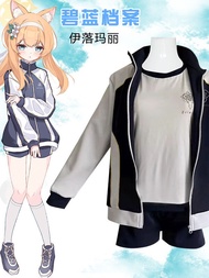ชุดกีฬา Cosplay Anime Blue Archive ชุดนักเรียน ชุดนักแสดงชาย ชุดนักแสดงหญิง ชุดนักแสดงกลางแจ้ง ชุดนั