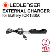 External 18650 Li-Ion Charger LEDLENSER [Led Lenser - for ICR18650 Battery]