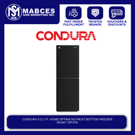 Condura 9.0 cu. ft. Home Ultima No Frost Inverter Bottom Freezer Two Door Refrigerator CBF-254i