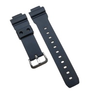 Watch band for DW9052 9051 9050 004C electronic watch with protruding 16mm waterproof sports resin r