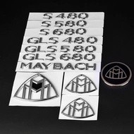 7593 People Cycle Repurchase🩷 MAYBACH MAYBACH Car Logo S480 Standing Logo GLS480 GLS600 Three-Dimens
