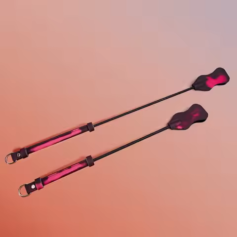 Magic Color Changing Whip - Heat Activated Leather Riding Whip -45CM Butt Beating BDSM Handmade Whip