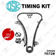 Original O.S.K. 100% Made In Japan Timing Chain Kit Set Toyota Lexus ES250 XV60 ES IS RX270 AGL10 2.