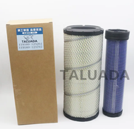 TALUADA อะไหล่รถขุดของแท้ PC70-8 PC56-7ตัวกรองอากาศ Kobelco SK70-8 SK75-8ตัวกรองอากาศ SY55C SY60C SY