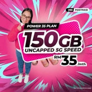 SIMKAD POSTPAID YES FT5G UNLIMITED (SIM ONLY)