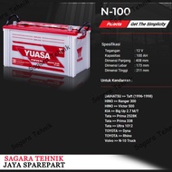 Yuasa Car Battery N100 100 Ah TAFT RANGER VICTOR 500 VOLVO TRUCK DYNA RHINO ULTA 1012 PRIMA ORIGINAL