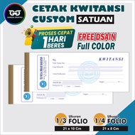 KWITANSI CUSTOM 2 RANGKAP | Kwitansi pembayaran kwitansi 1 pak kwitansi kecil 1 pak grosir kwitansi 
